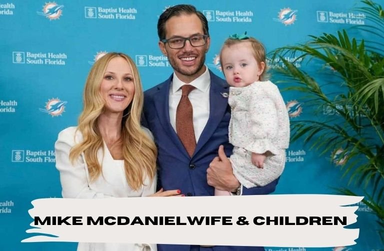 Mike McDaniel wife & children 